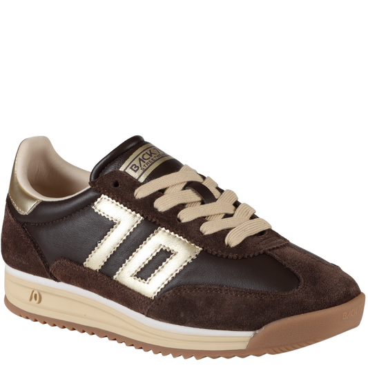 Back 70 JOGGER N COFFEE/GOLD