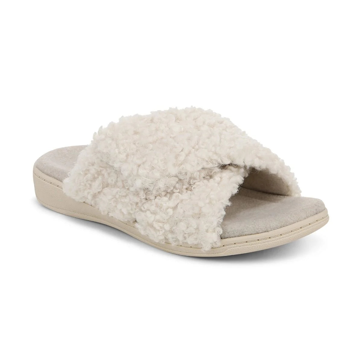 VIONIC RELAX II OFF WHITE SLIPPER